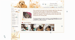 Desktop Screenshot of grannybee.pets-memories.com