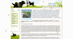 Desktop Screenshot of bellaboo.pets-memories.com