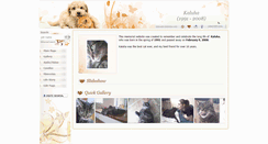 Desktop Screenshot of kaluha.pets-memories.com