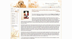 Desktop Screenshot of mangovonchoppies.pets-memories.com