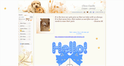 Desktop Screenshot of chicocasillo.pets-memories.com