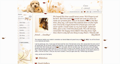 Desktop Screenshot of cocobell.pets-memories.com