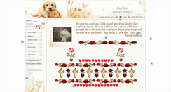 Desktop Screenshot of mylittlepatches.pets-memories.com