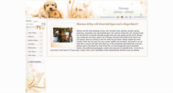 Desktop Screenshot of nemay.pets-memories.com