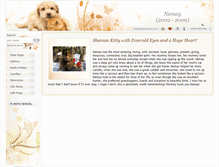 Tablet Screenshot of nemay.pets-memories.com