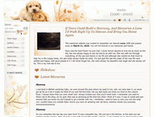 Tablet Screenshot of nunu.pets-memories.com