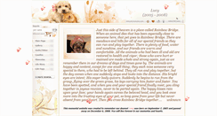 Desktop Screenshot of lucylu.pets-memories.com