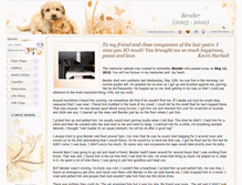 Tablet Screenshot of bender.pets-memories.com